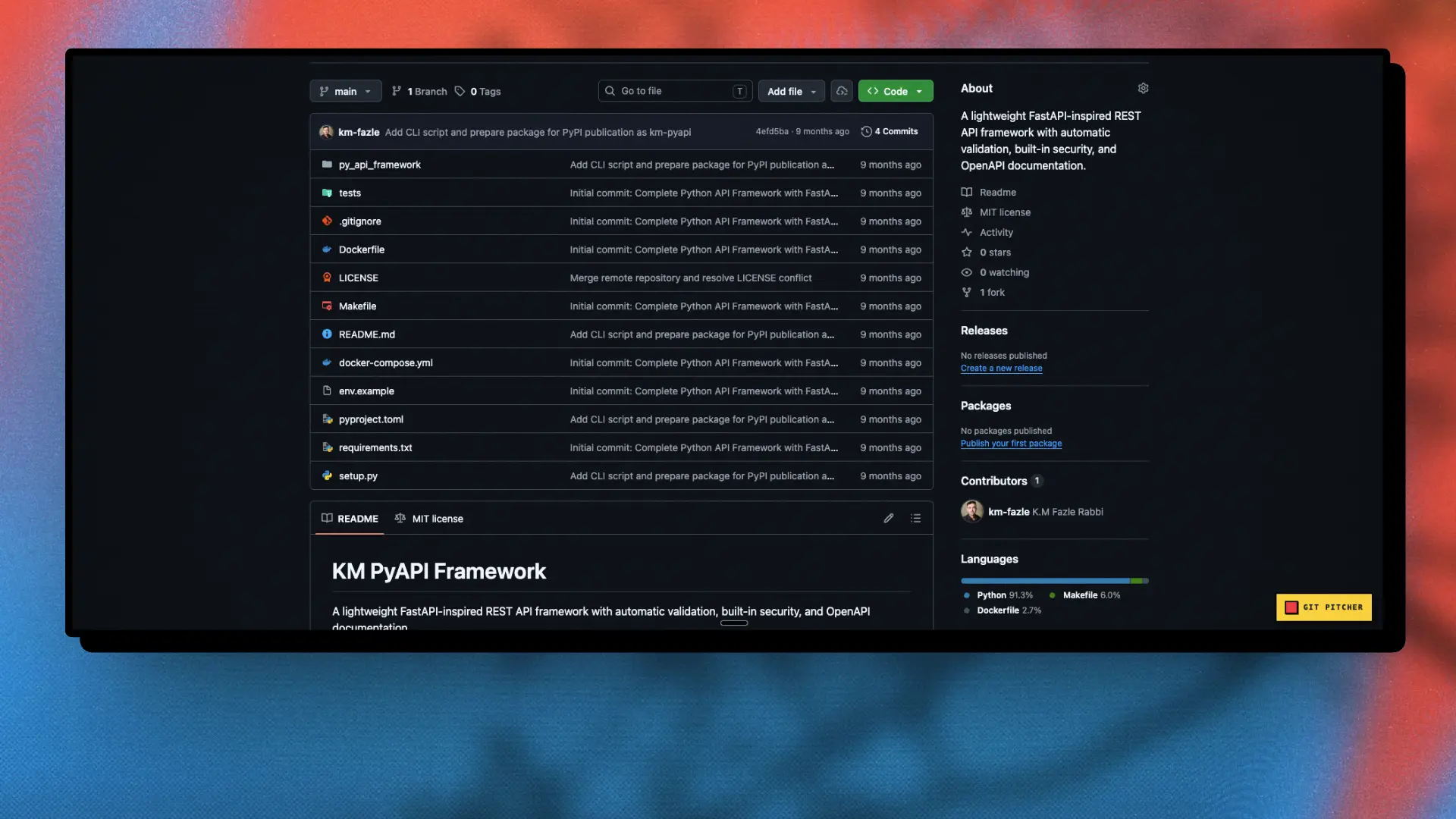 km-pyapi, product screenshot